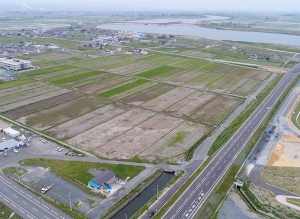 宮城県 亘理地区（農地復興）-004 荒浜北部地区横山工区区画整理工事