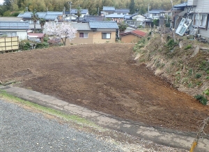 住宅解体終了　